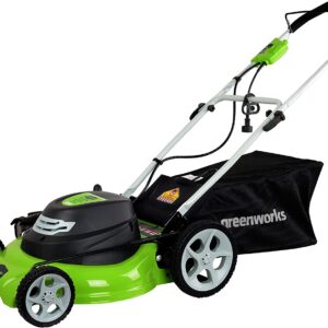 Greenworks 12 Amp 20-Inch 3-in-1Electric Corded Lawn Mow...