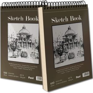 9″ x 12″ Sketch Book, Top Spiral Bound Sketc...