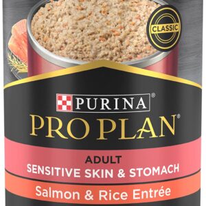 Purina Pro Plan Sensitive Skin and Stomach Dog Food Pate...