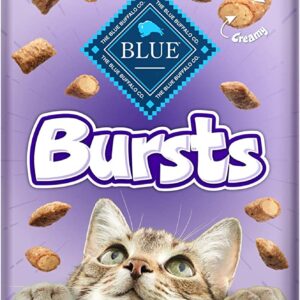 Blue Buffalo Bursts Crunchy Cat Treats, Chicken Liver an...