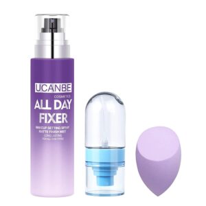 UCANBE Long Lasting Makeup Setting Spray Kit- 6.7 Fl oz ...