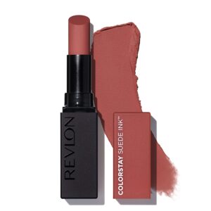 REVLON Lipstick, ColorStay Suede Ink, Built-in Primer, I...