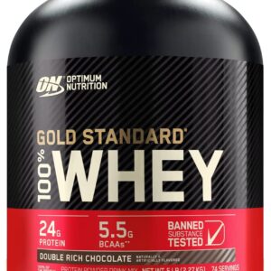 Optimum Nutrition Gold Standard 100% Whey Protein Powder...