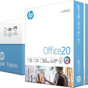 HP Printer Paper | 8.5 x 11 Paper | Office 20 lb | 3 Rea...