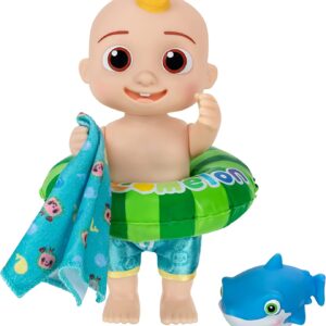 CoComelon – Splish Splash JJ Doll- with Shark Bath...